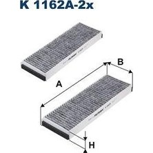Filtron K1162A-2X Vag A6 04- K.polen Filtresi