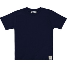 Civil Boys Basic Surf Etiketli 2-5 Yaş Tişört  - Lacivert
