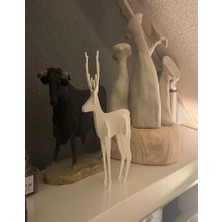 Major Hobi 3D Yazıcı Üretimi Geyik Puzzle Kit – Montessori Eğitici Dekoratif Yapboz