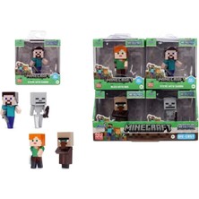 Senka 9385138300W04 Minecraft Figures 2 5 Wave 4die-Cast Pop-Culture Collectible (Adet Fi̇yatidir)