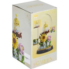 Senka P1281 Panlos Fanus Çiçek 958 Parça Blok Seti -Vagon Life