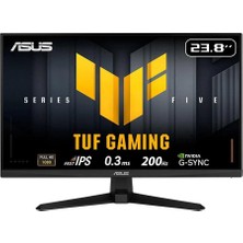  asus 23.8" tuf gaming vg249q5r 200hz 0.3ms full hd adaptive sync fast ıps gaming monitör