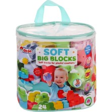 Senka 04008 Yumuşak Big Bloklar Çanta 24 Parça -Fentoys
