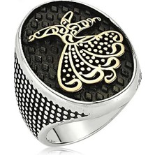 Inure Jewelry Gümüş Semazen Erkek Yüzük