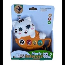 Senka 855-202D Pi̇lli̇ Müzi̇kli̇ Kedi̇ -Zrv