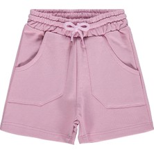 Civil Girls Büyük Cepli 2-5 Yaş Şort - Pembe