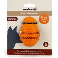 Gld-Spt- Beeztees Sumo Dalı Dental Oyuncak S Turuncu