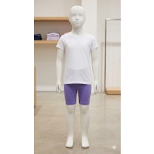 Gap V-Bf Bıke Short Mor Kız Çocuk Tayt