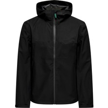 Only & Sons Onsluke Waterproof Jacket Otw Vd Erkek Siyah Ceket - 22031606