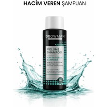 Growman Hacim Veren Şampuan 400 ml – İnce Saçlar İçin Dolgunluk & Güçlendirici Etki