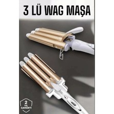 Alfa Aksesuar 03 Wag Maşa Yüksek Isı Ayarlı Su Dalga Maşası