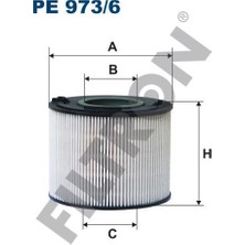 Filtron PE973/6 Vag Q7 Touareg Cayenne 02- Yakıt Filtresi