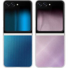 Samsung Galaxy Z Flip 5 Dinamik Tasarım Kılıf - Şeffaf