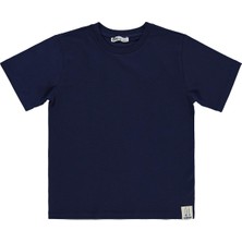 Civil Boys Basic Surf Etiketli 6-9 Yaş Tişört - Lacivert