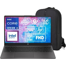 Hp 250 G10 9G1E4ET C21 Intel Core I5-1334U 8 GB  2 Tb 15.6 Inç Full Hd Windows 11 Pro Laptop + Çanta