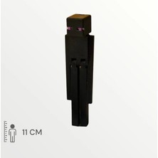Artivo Minecraft Enderman Siyah Hareketli Eklemli Figür