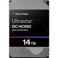 Verto Wd Ultrastar, WUH721814ALE6L4, 3.5&amp;quot;, 14TB, 512MB, 7200 Rpm, 7/24 Enterprise, Data Center-Güvenlik-Nas-Server, HDD (Dc HC550) (0F38581) (Türkiye Distribütörü Garantili)