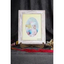 13X18 Ahşap Eskitme Fotoğraf Çerçevesi (Fotoğraf Bizden).