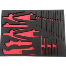 Takım Arabası Anahtar ve Pense Takımı Uyumlu  Eva Sünger (Universal)