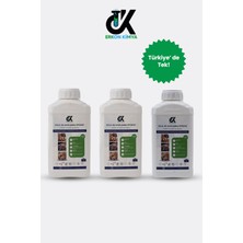 Erkon Kimya Cila ve Kaplama Epoksi Sıvı 3 kg Yüksek Koruma ve Kristal Berraklık Özelliği