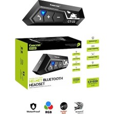 Aydogan's ct-22 Intercom Bluetooth Kask Kulaklık Motosiklet Kulaklık 5.0 Bluetooth