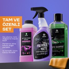 Grass Profesyonel Koruma Seti - Ph Nötr Cilalı Şampuan & Fırçasız Köpük & Vanilya Kokusu