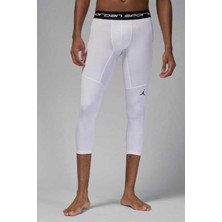 Nike Jordan Dri-Fıt Sport 3qt Tight Erkek Beyaz Spor Tayt