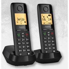  gigaset pure 300 duo 2 li dect telsiz telefon