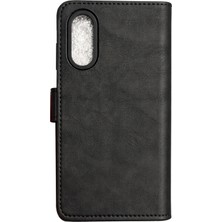 Gld-Spt- Newface Huawei Nova 9 Se Tr S Plus Kapaklı Kılıf - Siyah