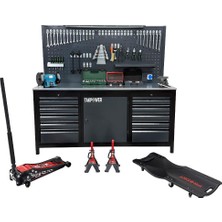 Takpower Oto Servis ve Hobi Garaj Seti Pro - Profesyonel Atölye Seti