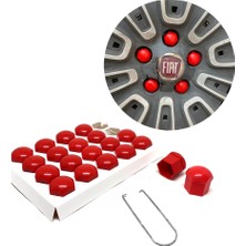 Alfa Aksesuar 03 Bijon Kapağı Sökme Aparatlı Kırmızı 19MM