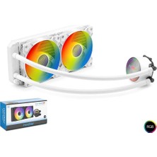 Nodar Nd2504 Sıvı Soğutma Fan 240 Argb 24Cm Beyaz