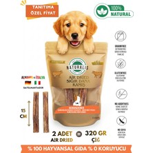 Dana Kamış (Bully Stick) 15 cm %100 Doğal Kurutulmuş Çiğnemelik Köpek Ödül Maması ve Çubuğu 2 Adet