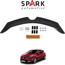 Spark Oto Aksesuar Renault Clio 4 2012-2020 Yıl Aralığı Uyumlu Kaput Rüzgarlığı 4mm
