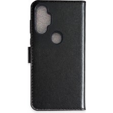 Gld-Spt- Newface Tecno Spark 7  Tr S Plus Kapaklı Kılıf - Siyah