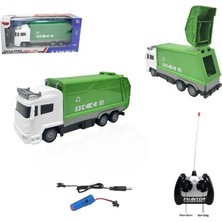 Erdo Ticaret Buğz Uzaktan Kumandalı Full Fonksiyon Şarjlı 1:18 Kamyon (Damperli - Çöp Kamyonu)