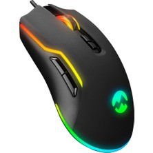 Verto Everest SM-G14, Dusk, Rgb Aydınlatma, USB Kablolu, Programlanabilir 7 Tuşlu, Gaming Mouse, 7.200 Dpı, Siyah