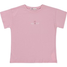 Civil Girls 10-13 Yaş Tişört - Pembe