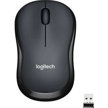 Verto Logıtech 910-006510, M221 Siyah, USB Nano 2,4g Kablosuz, 1000DPI, Optik, 3 Tuşlu, 18AY Pil Ömrü, Sessiz Mouse