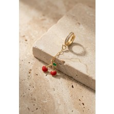 Katia & Bony Taşlı Kirazlı Bikini Charm Gold