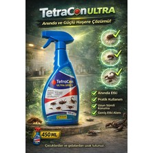 KULSAN Tetracon Ultra Sprey Haşere Ilacı – 450 Ml(Kene, Sivrisinek, Karasinek, Hamamböceği, Akrep, Tahtakurusu)