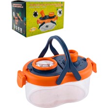 Temel Iki Mercekli Böcek Inceleme Seti, Çift Yönlü Mercekli Çocuk Böcek Gözlem Kabı