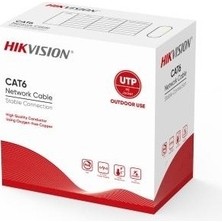 Hikvision Ds-1Ln6Ouspe Cat6 U-Utp Outdoor Bakır 305 Metre Ağ Kablosu
