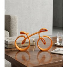 Silüet Dekoratif Bisiklet Obje
