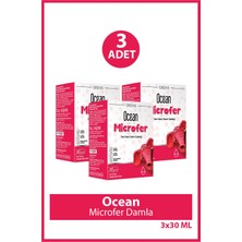 Orzax Ocean Microfer Damla 30 ml 3 Adet