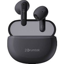 A4Tech 2Drumtek B20 Ash Grey Tws Bt5.2-M.O.C.İ Gri Bluetooth Kulaklık