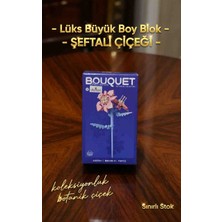 Kobe Şeftali Çiçeği Lüks Büyük Boy Çiçek Blok Seti 🌸 Çiçek Yapı Blok Benzeri Blok  | 1 Adet Gönderima9