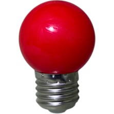 Ormey 1WATT Top Kırmızı Gece Ampülü