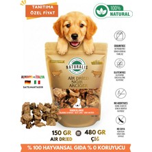 Dana Akciğer Köpek Ödül Maması %100 Doğal Çiğnemelik Airdried Kurutulmul 150 gr
