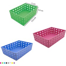 Ark Çok Amaçlı Organizer Sepet Ofis, Mutfak, Banyo Düzenleyici 155x110x65 mm